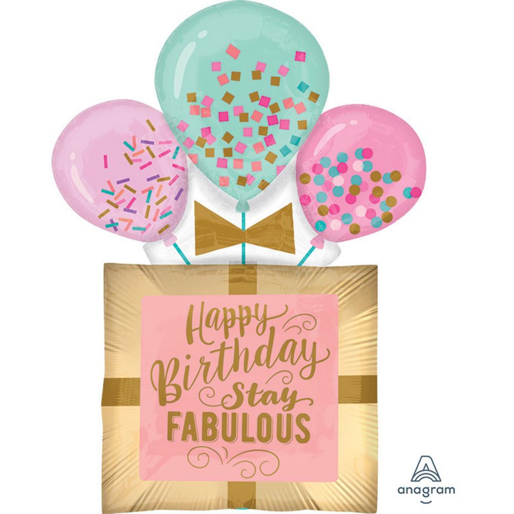 Birthday Gift Stay Fabulous Balloon