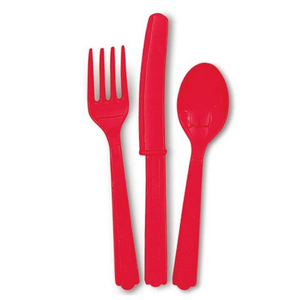 farm plastic party kids supplies tableware cutlery