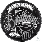 Chalk Happy Birthday To You Round Balloon