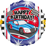 Birthday Racing Car Balloon