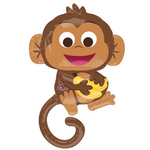 Monkey banana Balloon mylar birthday party supplies toronto animals
