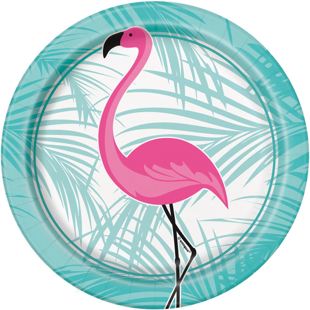 
                
                    Load image into Gallery viewer, Flamingo Dessert Plate 7&amp;quot;
                
            