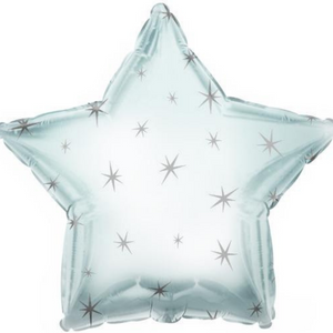 Star Platinum Sparkle Standard Balloon