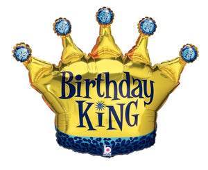 
                
                    Load image into Gallery viewer, Crown King/Queen Balloon
                
            