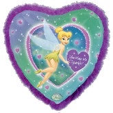 
                
                    Load image into Gallery viewer, Tinkerbell Heart with Trim Balloon
                
            