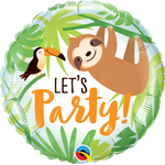 Let’s Party Sloth Balloon