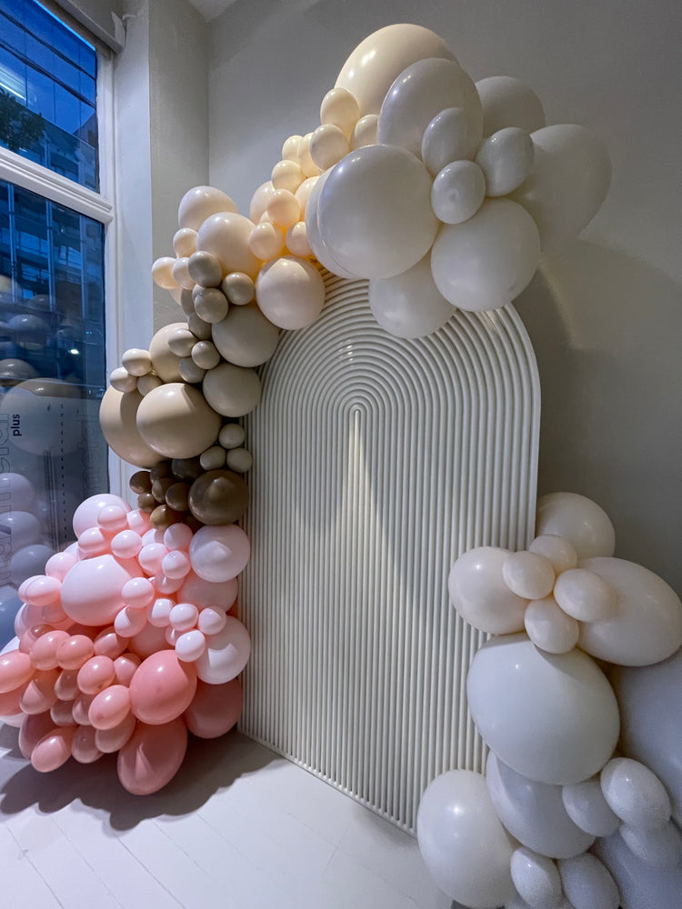 Pink Ripple Backdrop Arch Groovy Ripple Arch Backdrop - The Sweetest Thing Confection Premium ...