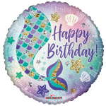 Birthday Mermaid Balloon