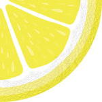 Round Lemon Napkins