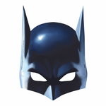 Batman Party Paper Mask 8 pk