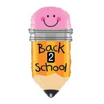 Back to School Smiling Pencil Balloon