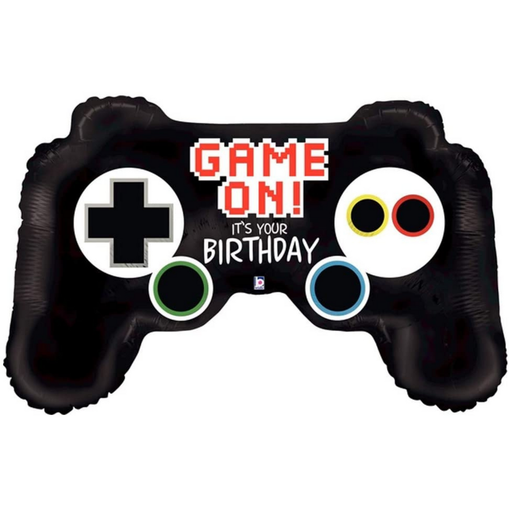
                
                    Load image into Gallery viewer, Balloon mylar birthday party supplies toronto game controller video games 
                
            