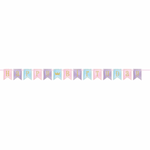 Magical Princess Banner with Glitter 7'