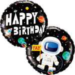 Outer Space Birthday Balloon