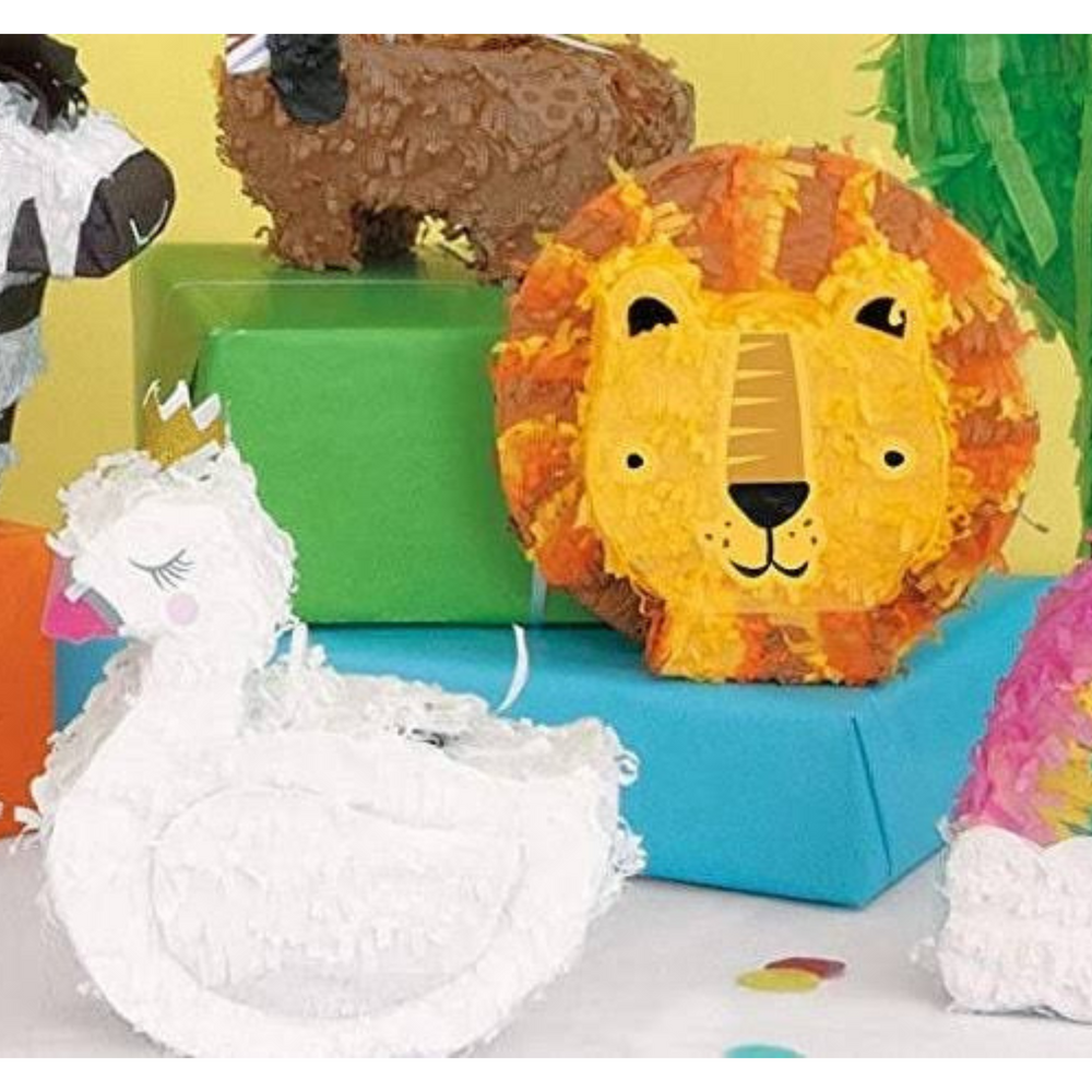 
                
                    Load image into Gallery viewer, Mini Lion Piñata Favor
                
            