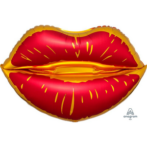 Valentine Red Lips Balloon