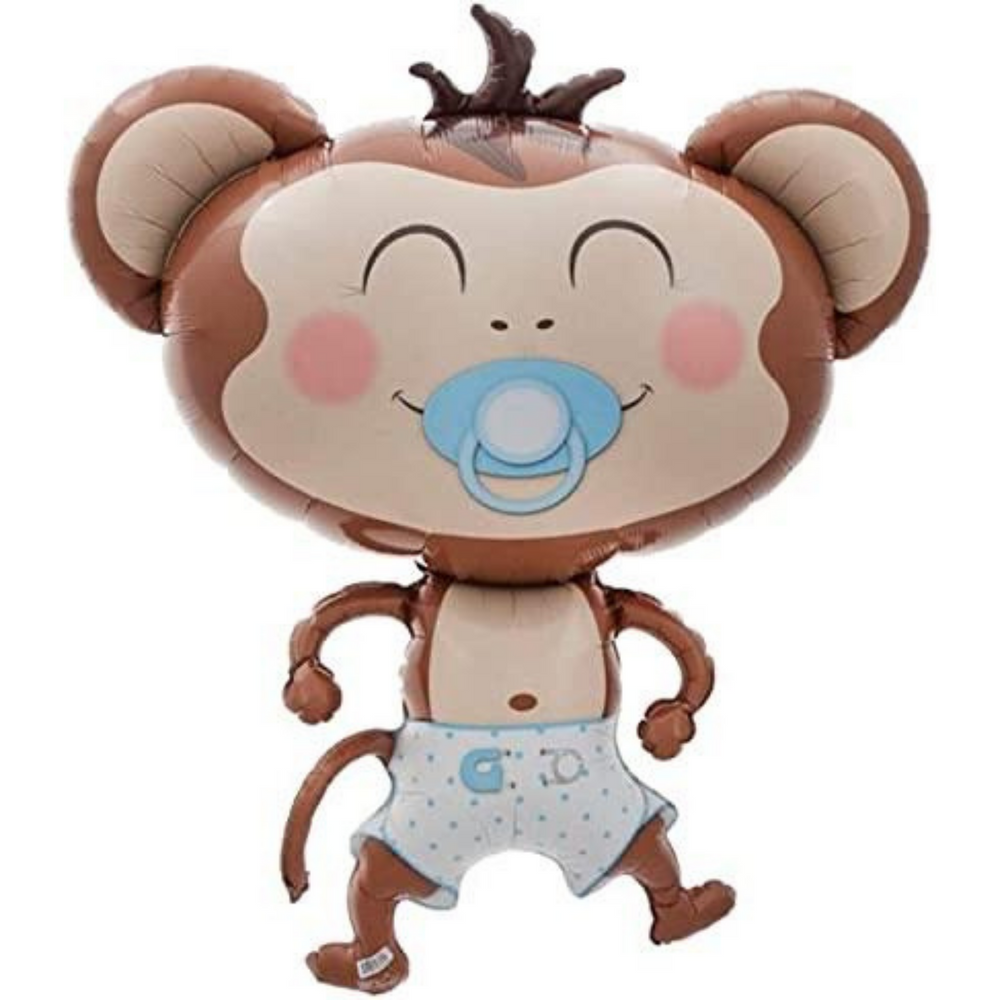 Mini Baby Monkey Balloon Airfilled only