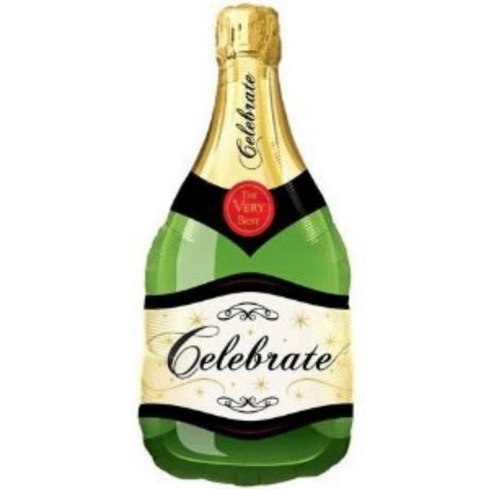 
                
                    Load image into Gallery viewer, Celebrate Champagne Bottle Balloon
                
            