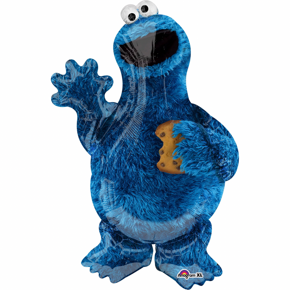 
                
                    Load image into Gallery viewer, Sesame Street Cookie Monster Balloon
                
            