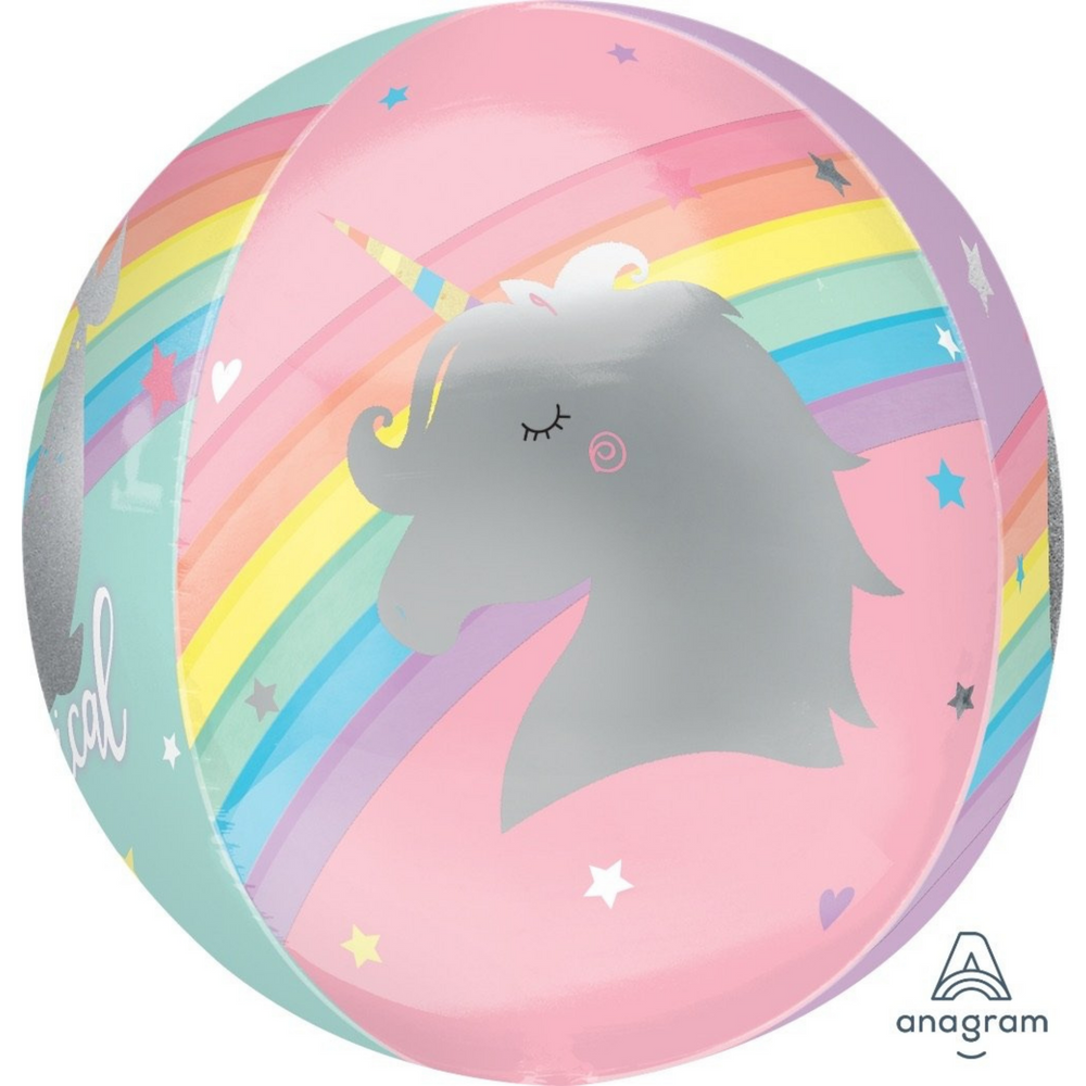 Unicorn Orbz Balloon