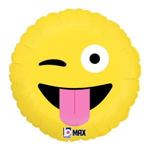 Emoji Wacky Face Balloon