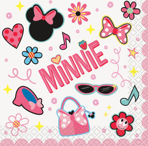 
                
                    Load image into Gallery viewer, Minnie Mouse Beverage Napkins
                
            