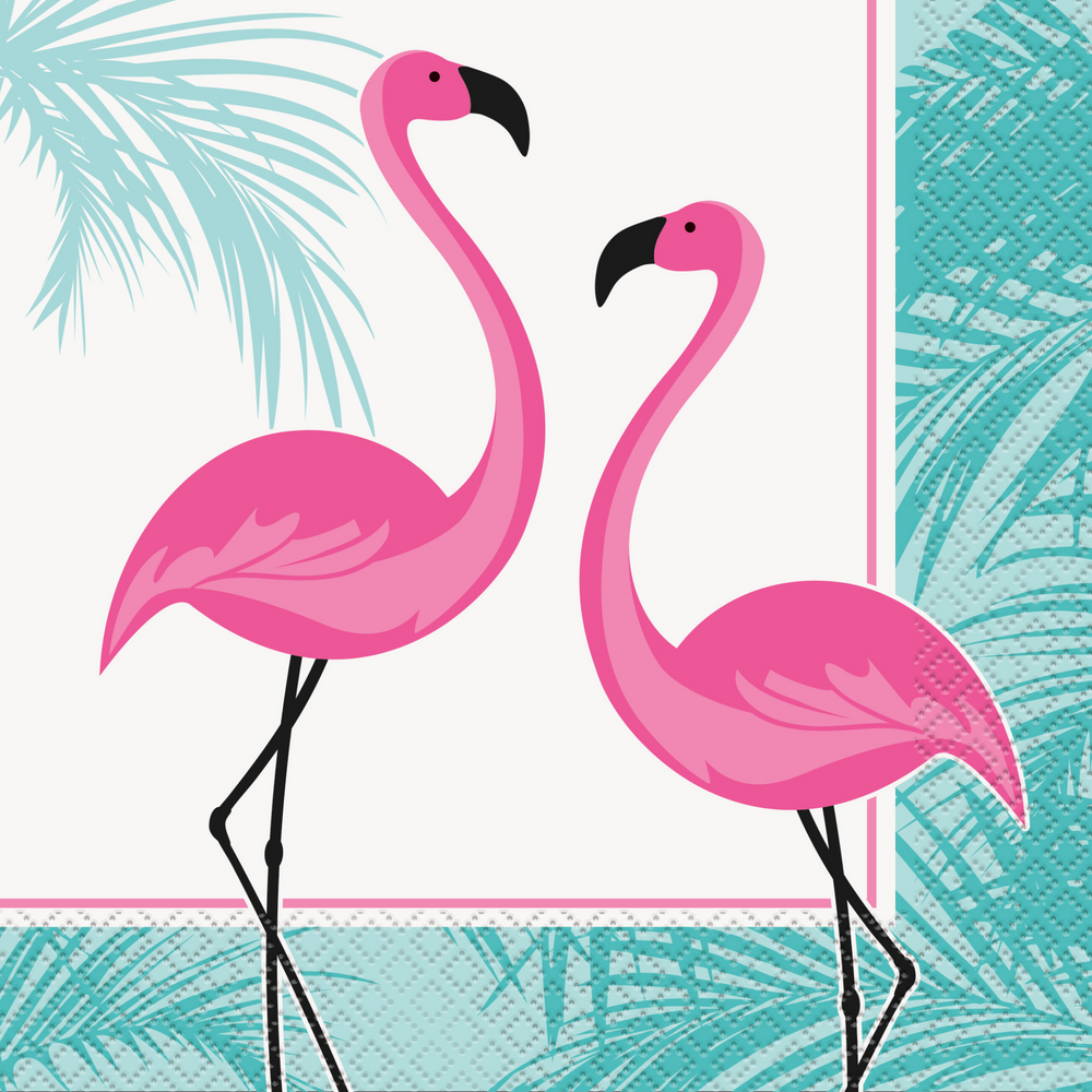 Flamingo Luncheon Napkins