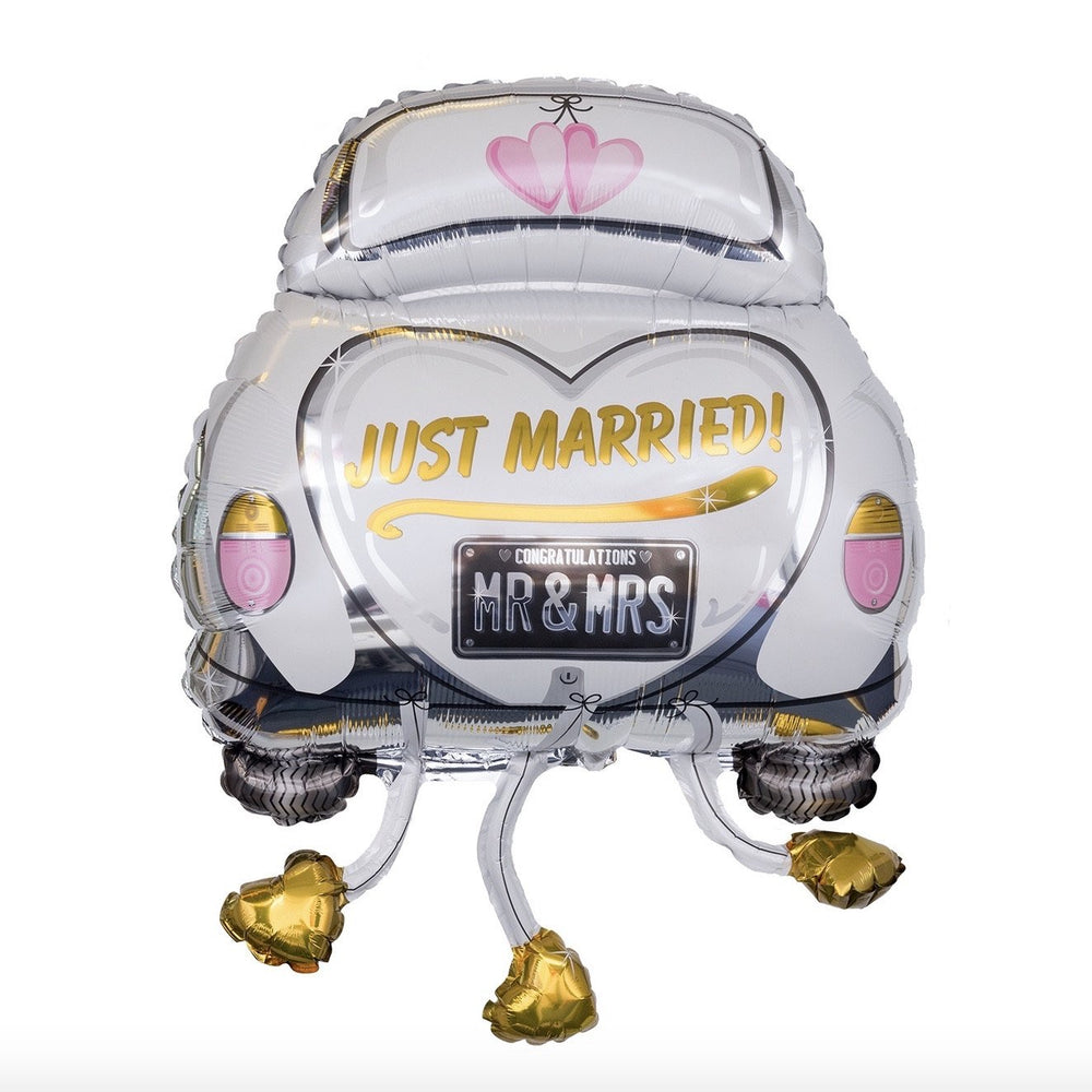 Car Just Married Balloon