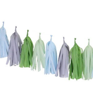 
                
                    Load image into Gallery viewer, Tissue Paper Tassel Garland Kit
                
            