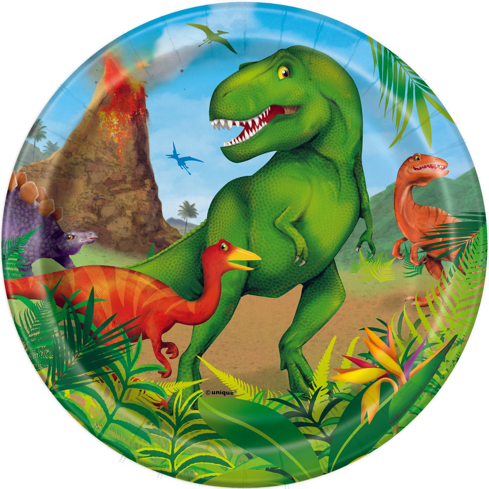
                
                    Load image into Gallery viewer, Dinosaur Dessert Plate 7&amp;quot;
                
            