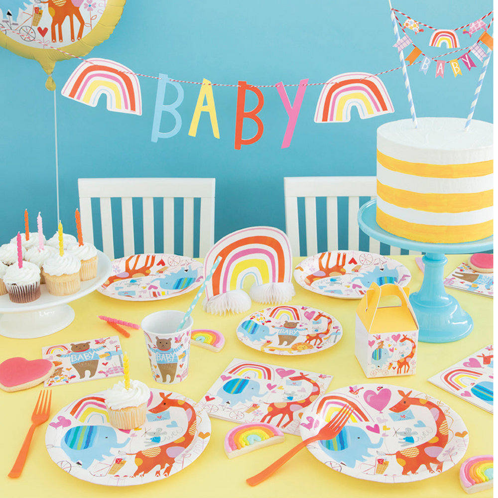 
                
                    Load image into Gallery viewer, Zoo Baby Shower Beverage Napkins
                
            
