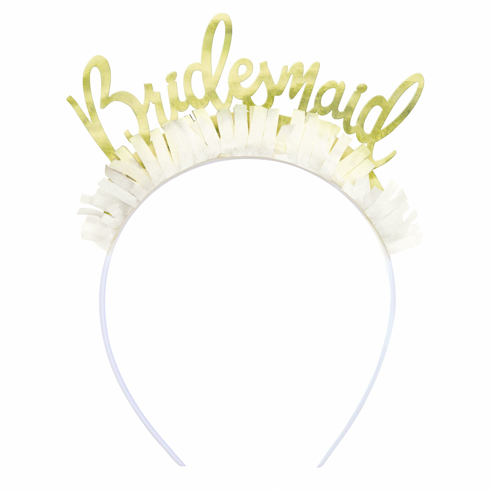 Diamond Bachelorette Bridesmaid Headband 4 ct