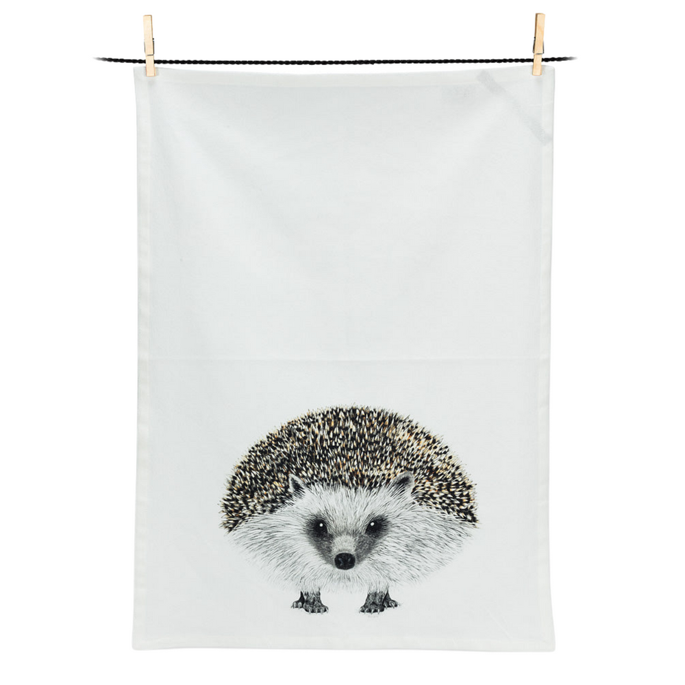 
                
                    Load image into Gallery viewer, canada icon tea towel toronto gift shop kitchen hedgehog
                
            