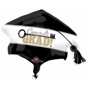 Grad Cap Congrats Balloon