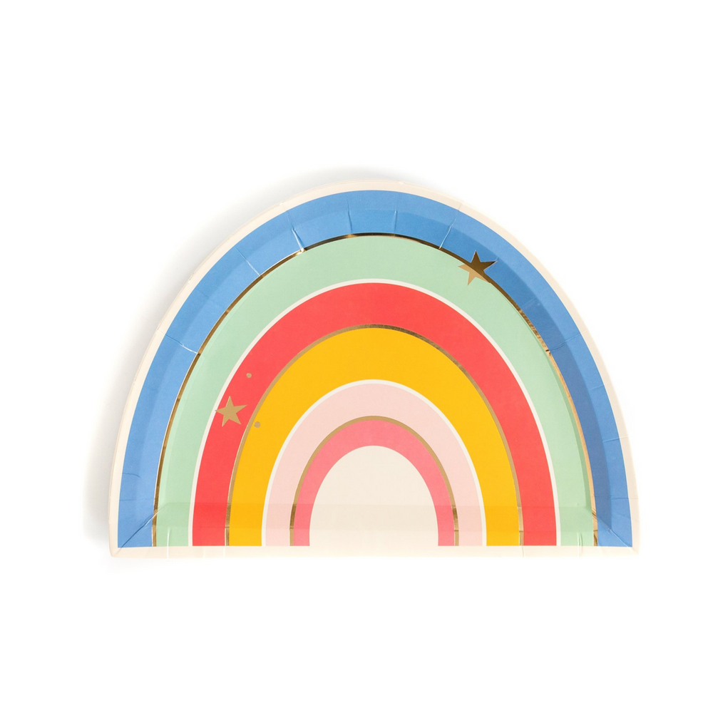 magical rainbow paper plate toronto party supplies birthday party girl boy 