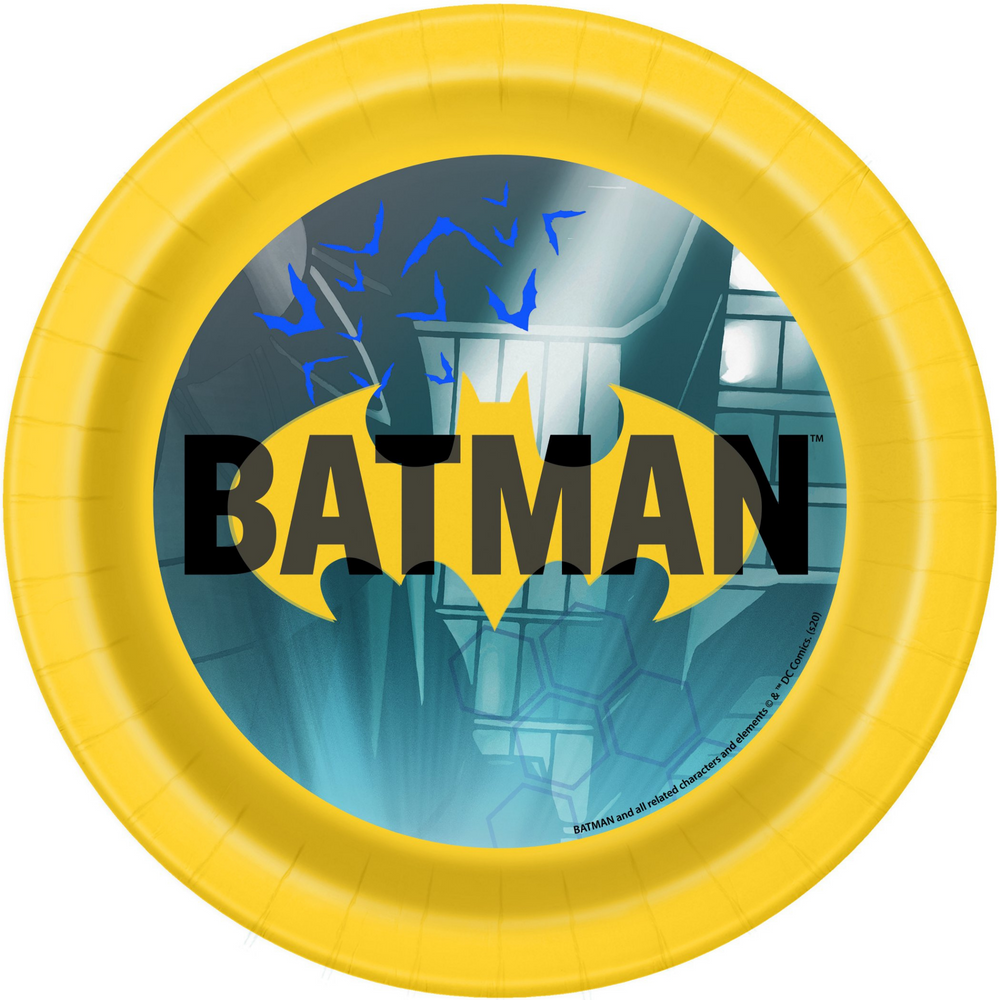 
                
                    Load image into Gallery viewer, Batman Party Paper Plate 7&amp;quot;
                
            