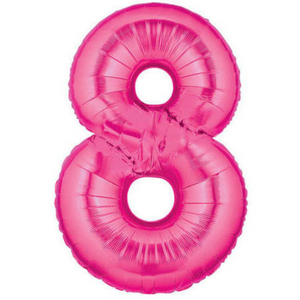 
                
                    Load image into Gallery viewer, Number &amp;amp; Letter Balloons Bubblegum Pink Jumbo
                
            