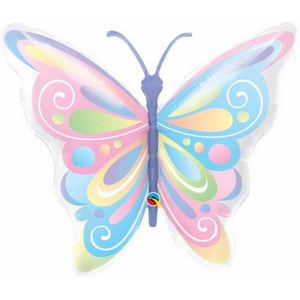 
                
                    Load image into Gallery viewer, Balloon mylar birthday party supplies toronto pastel butterfly balloon summer
                
            