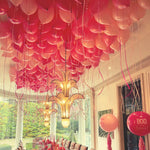 11" Helium Loose Balloon Ceiling