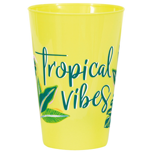 
                
                    Load image into Gallery viewer, Tropical Leaves Cups 16 oz.
                
            