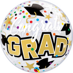 Grad Cap Bubble Balloon