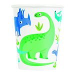 Blue & Green Dinosaur Cup 9 oz.