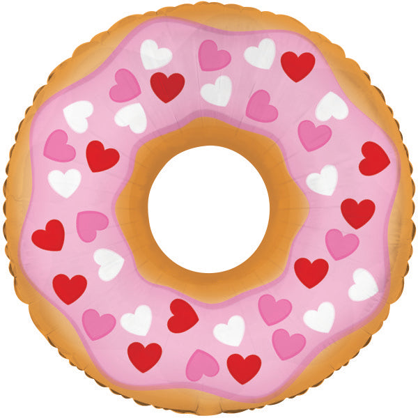 Mini Valentine Donut Heart Balloon Air-filled only