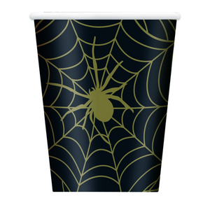 
                
                    Load image into Gallery viewer, Vintage Halloween Paper cup spider web party supplies
                
            