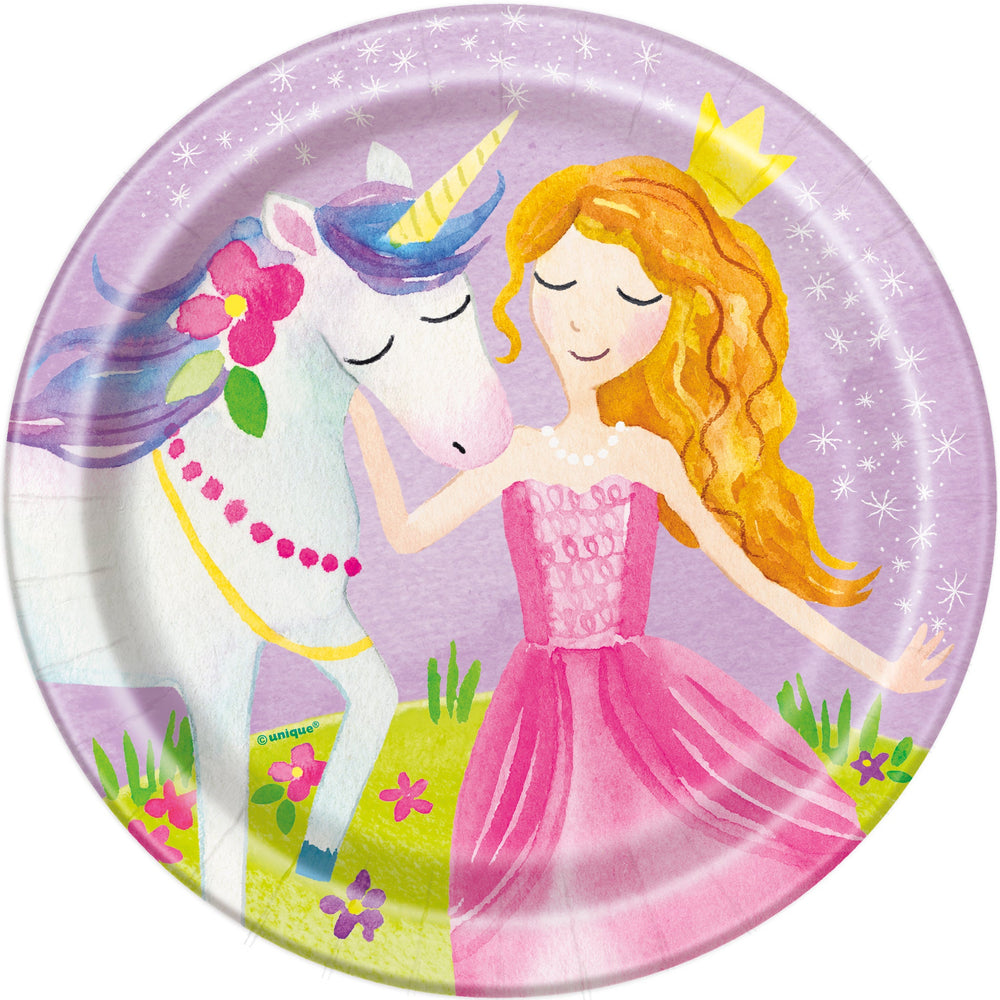 Magical Princess Dessert Plate 7"