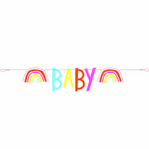 
                
                    Load image into Gallery viewer, Zoo Baby Shower Baby Banner 3.5&amp;#39;
                
            