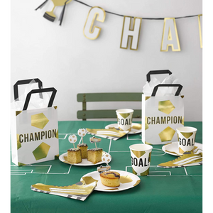 Party Champions Soccer Cups - 12 Pack