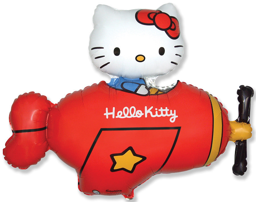 Hello Kitty Plane Balloon