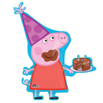 Peppa Pig Birthday Cake Balloon