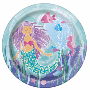 
                
                    Load image into Gallery viewer, Mermaid Dinner Plate 9&amp;quot;
                
            